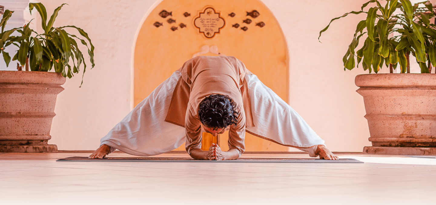 Classical Hatha Yoga practitioner